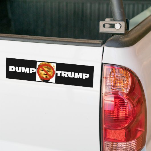 DUMP TRUMP! AUTOAUFKLEBER (Auf Lkw)