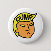 Dump Trump Button (Vorderseite)