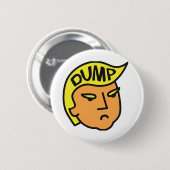 Dump Trump Button (Vorne & Hinten)