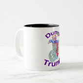 Dump Trump Coffee Tasse (Vorderseite Links)