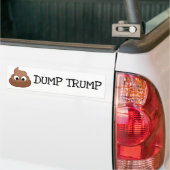 Dump Trump Kackte Pile-Autoaufkleber Autoaufkleber (Auf Lkw)
