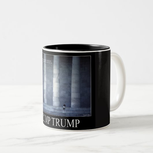 Dump Trump Lincoln Quote Tasse (VorderseiteRechts)