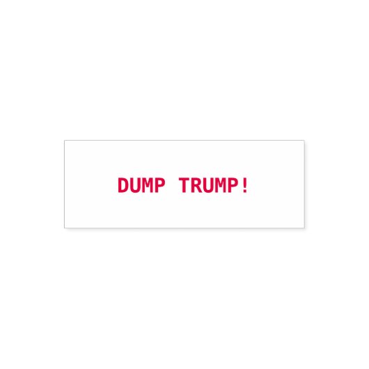 DUMP TRUMP! PERMASTEMPEL (Design)