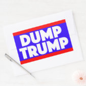 Dump Trump Sticker (Umschlag)
