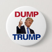 DUMP TRUMP-Taste Button (Vorderseite)