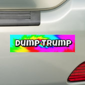 Dump Trump (you may change the words) Autoaufkleber (Auf Auto)