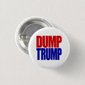 "DUMP-TRUMPF" 1,25 Zoll Button (Vorne & Hinten)