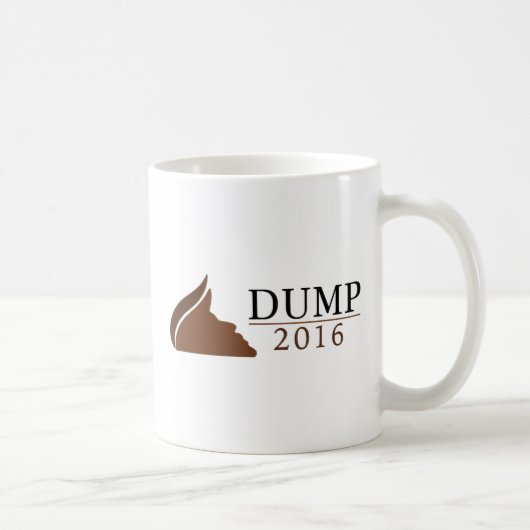 Dump-Trumpf 2016 (Dump | 2016) Kaffeetasse (Rechts)