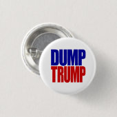 "DUMP-TRUMPF" 2,25 Zoll Button (Vorne & Hinten)