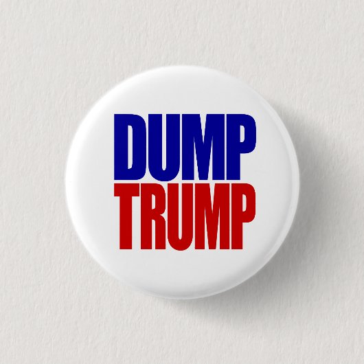 "DUMP-TRUMPF" 2,25 Zoll Button (Vorderseite)