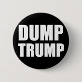 Dump-Trumpf-Abzeichen-Knopf-Button Button (Vorderseite)