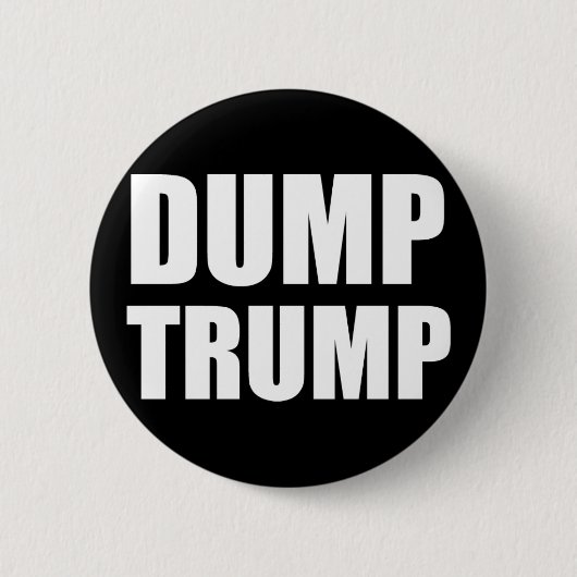 Dump-Trumpf-Abzeichen-Knopf-Button Button (Vorderseite)