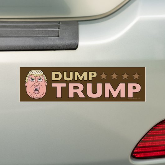 Dump-Trumpf, Anti-Donald Trumpf-Autoaufkleber Autoaufkleber (Auf Auto)