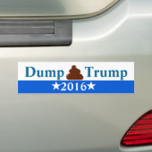 Dump-Trumpf Anti-Trumpf Autoaufkleber (Auf Auto)
