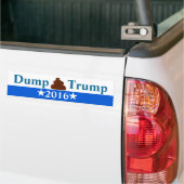 Dump-Trumpf Anti-Trumpf Autoaufkleber (Auf Lkw)