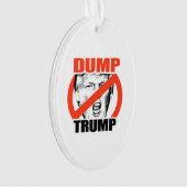 Dump-Trumpf - Anti-Trumpf Ornament (Vorderseite)