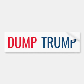DUMP-TRUMPF AUTOAUFKLEBER