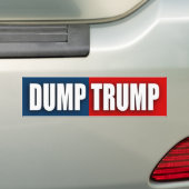 "DUMP-TRUMPF " AUTOAUFKLEBER (Auf Auto)