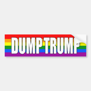 "DUMP-TRUMPF " AUTOAUFKLEBER