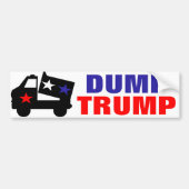 DUMP-TRUMPF AUTOAUFKLEBER (Vorne)
