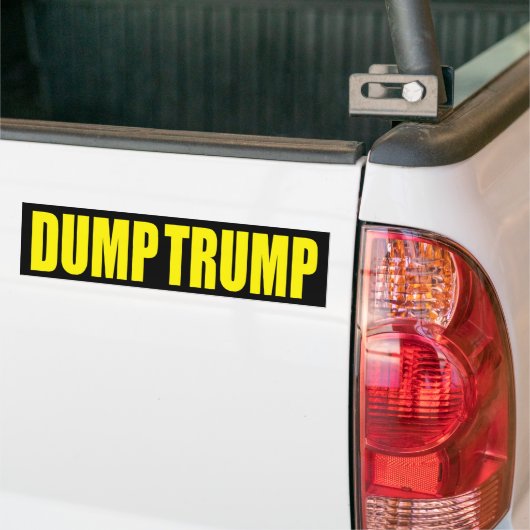 "DUMP-TRUMPF" AUTOAUFKLEBER (Auf Lkw)