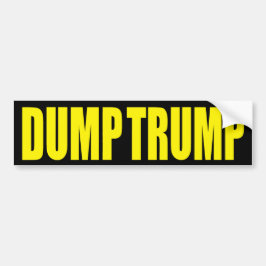 "DUMP-TRUMPF" AUTOAUFKLEBER
