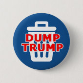 Dump-Trumpf Button (Vorderseite)
