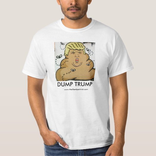 Dump-Trumpf - die fäkale Angelegenheit von poltics T-Shirt (Vorderseite)
