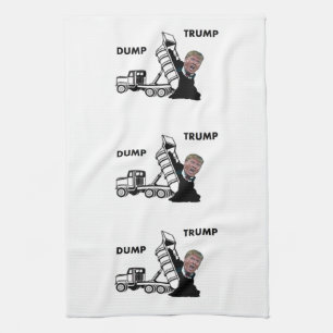 Dump-Trumpf Geschirrtuch