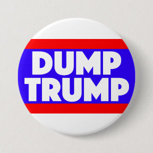 Dump-Trumpf-Knopf Button