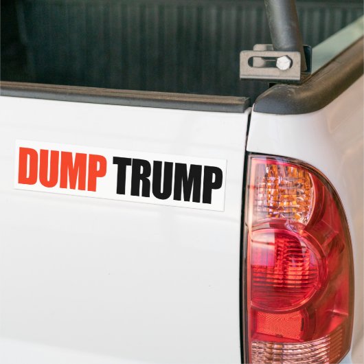 DUMP-TRUMPF - .PNG AUTOAUFKLEBER (Auf Lkw)