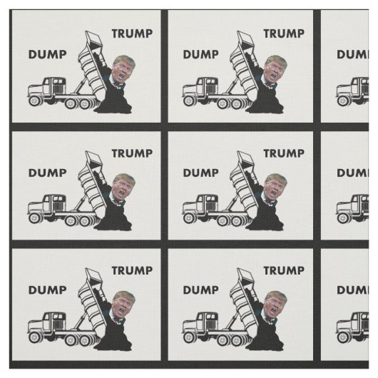 Dump-Trumpf Stoff (Muster)