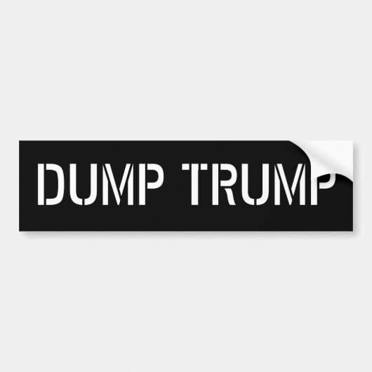 Dump-Trumpf-Wahl-Autoaufkleber 2016 Autoaufkleber (Vorne)