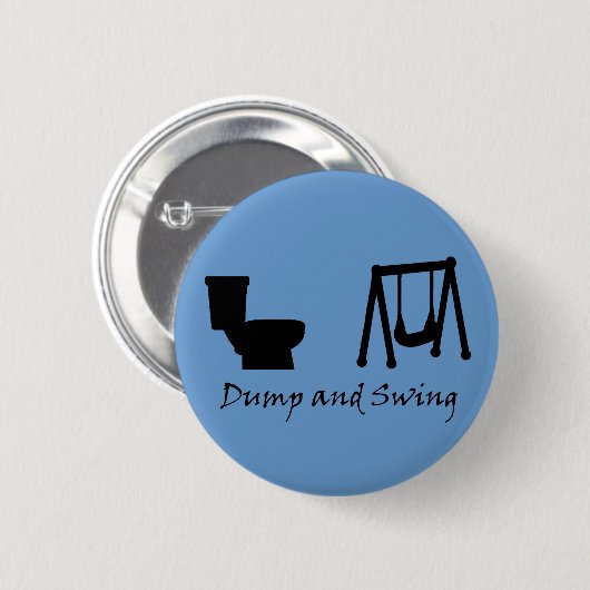 Dump und Schwingen - entscheidender Frisbee Button (Vorne & Hinten)