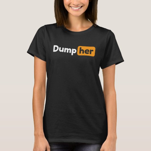 Dump your Message for Best Friends T-Shirt (Vorderseite)