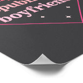 Dump Your Republican Boyfriend Funny Nk Heart Desi Poster (Ecke)