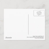 Dumper Truck, Cardiff, Wales, UK Postkarte (Rückseite)