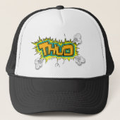 Dumpfer Schlag Truckerkappe (Vorderseite)