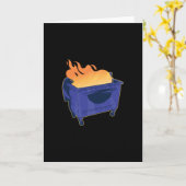 Dumping-Feuer Karte (Gelbe Blume)