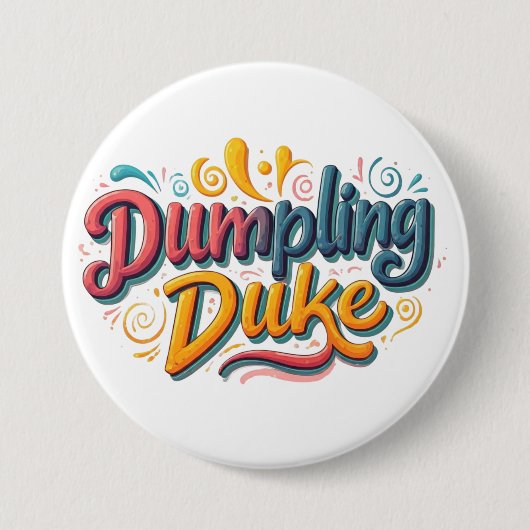 Dumpling Duke Button (Vorderseite)
