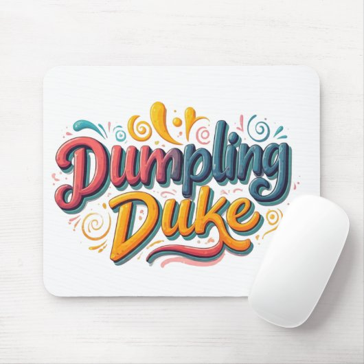 Dumpling Duke Mousepad (Mit Mouse)