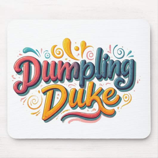 Dumpling Duke Mousepad (Vorne)