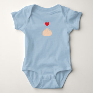 Dumpling Liebe Baby 1-Stück Bodysuit Strampler