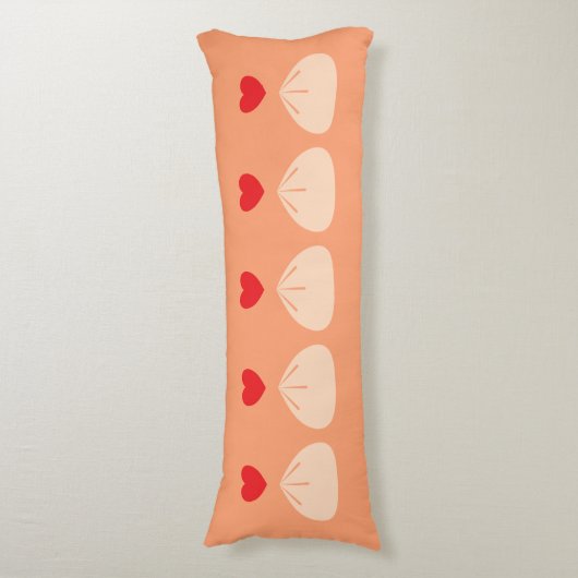 Dumpling-Liebe Cantaloupe Body Pillow Seitenschläferkissen (Vorderseite Vertikal)