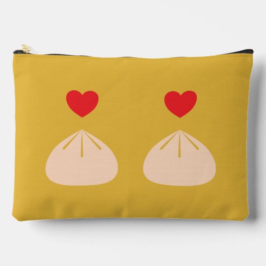 Dumpling Liebe Longan Large Pouch Zubehörtasche (Vorderseite)