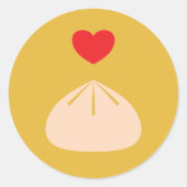Dumpling Liebe Longan Sticker (Vorderseite)