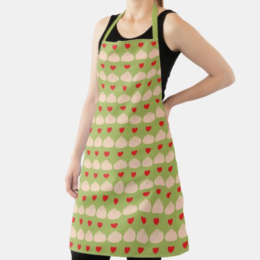 Dumpling Liebe Matcha Große Schürze (InSitu)