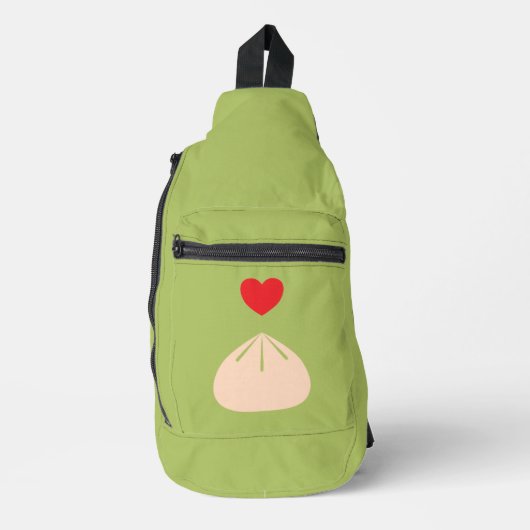 Dumpling Liebe Matcha Sling Bag (Vorderseite)