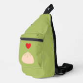 Dumpling Liebe Matcha Sling Bag (Rechte Ecke)