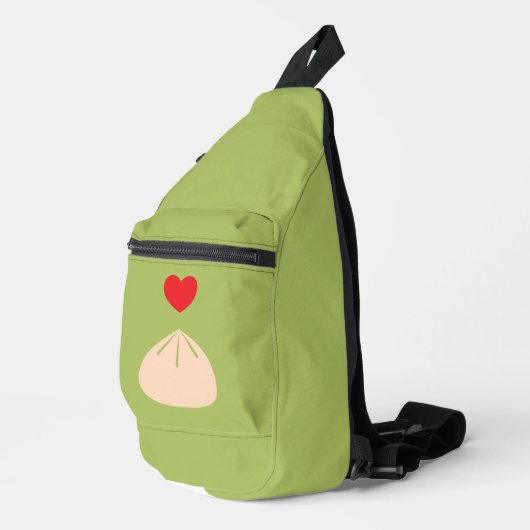 Dumpling Liebe Matcha Sling Bag (Rechte Ecke)